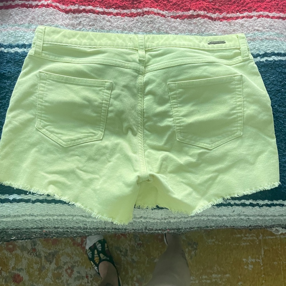 Carve Designs Light Yellow Jean Shorts